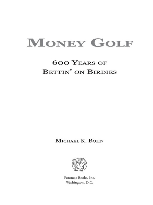 Title details for Money Golf by Michael K. Bohn - Available